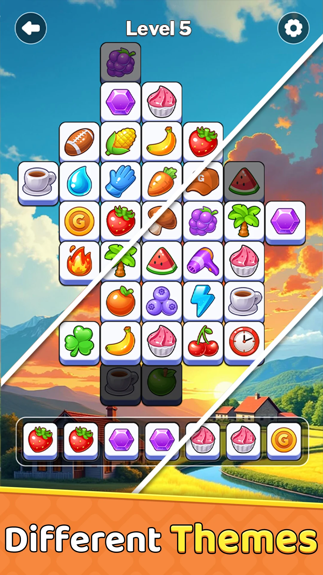 Triple Match Game: Tile Burst® screenshot